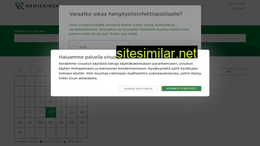 ajanvaraus.mehilainen.fi alternative sites