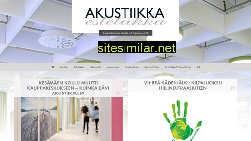 akustiikkaestetiikka.fi alternative sites