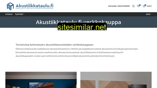 akustiikkataulu.fi alternative sites