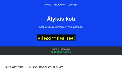 alykas-koti.fi alternative sites
