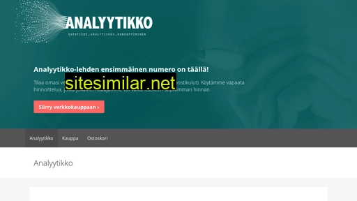 analyytikkolehti.fi alternative sites