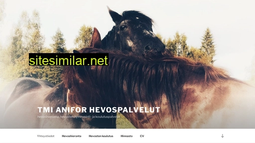 aniforhevospalvelut.fi alternative sites