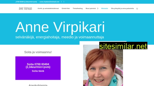 annevirpikari.fi alternative sites