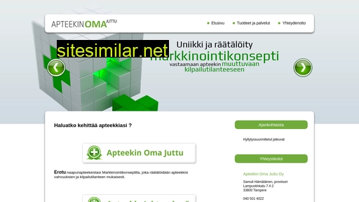 apteekinomajuttu.fi alternative sites