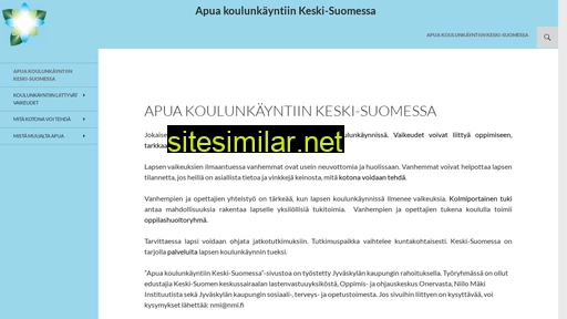 apuakoulunkayntiin.fi alternative sites