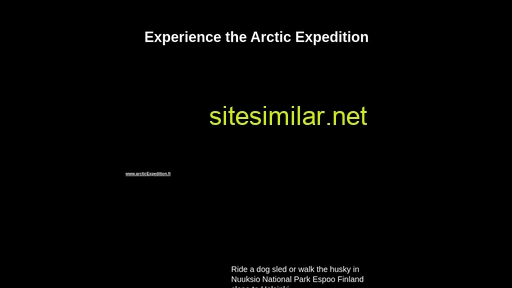 arcticexpedition.fi alternative sites