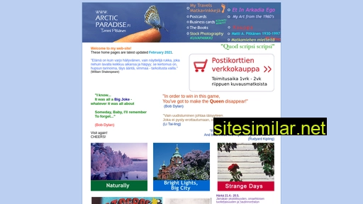 arcticparadise.fi alternative sites