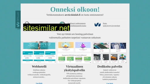 arcticskinlab.fi alternative sites