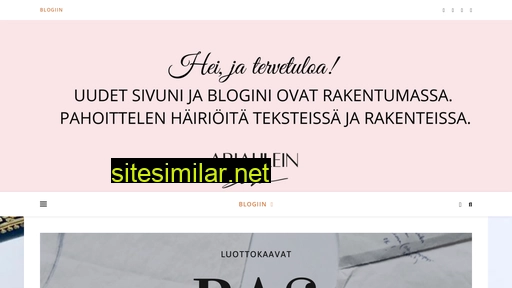 ariahleinstyle.fi alternative sites