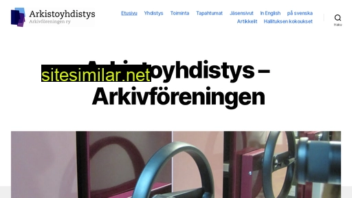 Arkistoyhdistys similar sites