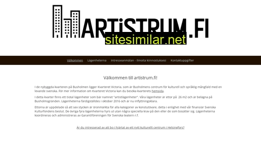 artistrum.fi alternative sites