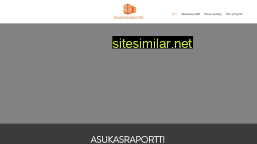 asukasraportti.fi alternative sites