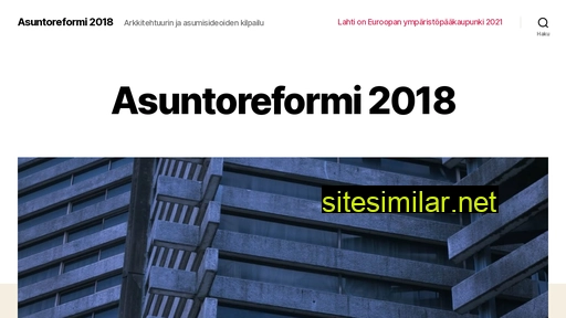 asuntoreformi2018.fi alternative sites