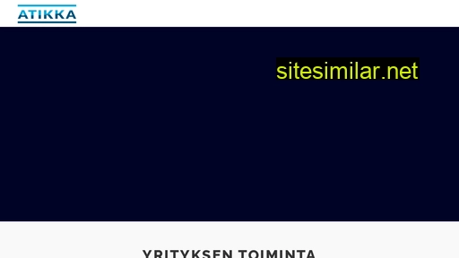 atikka.fi alternative sites