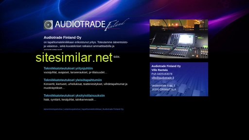 audiotrade.fi alternative sites