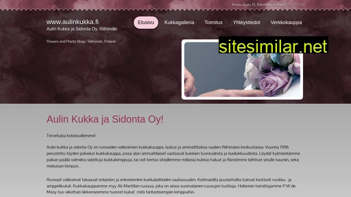 aulinkukka.fi alternative sites