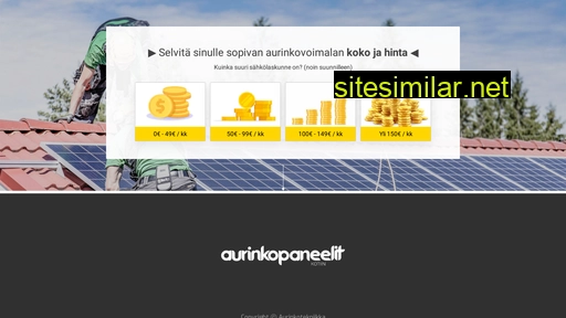 aurinkopaneelitkotiin.fi alternative sites