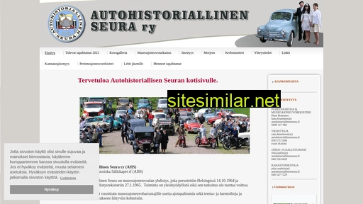 autohistoriallinenseura.fi alternative sites