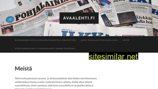 avaalehti.fi alternative sites