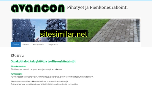 avancon.fi alternative sites