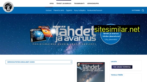avaruus.fi alternative sites