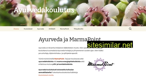 ayurvedakoulutus.fi alternative sites