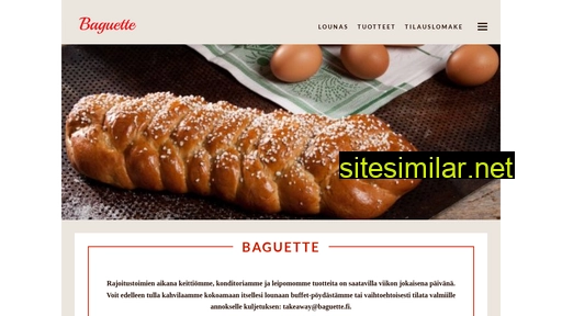 Baguette similar sites