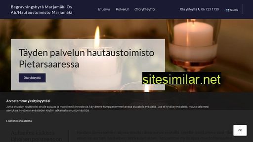begravningsbyramarjamaki.fi alternative sites