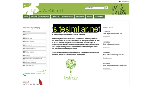 biodiversity.fi alternative sites