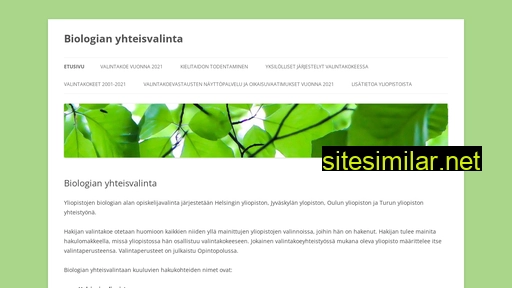 biohaku.fi alternative sites