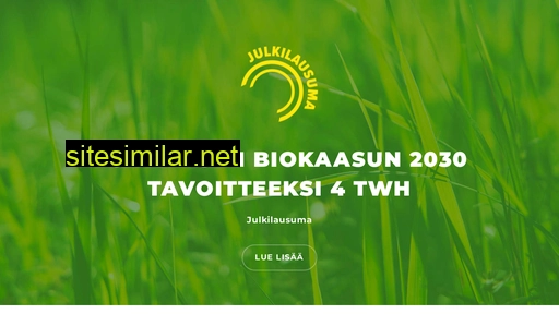 biokaasu2030.fi alternative sites