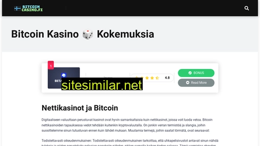 bitcoincasinos.fi alternative sites