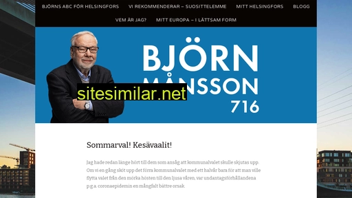 Bjornmansson similar sites