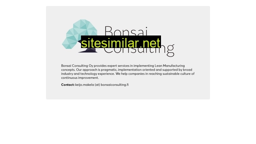bonsaiconsulting.fi alternative sites