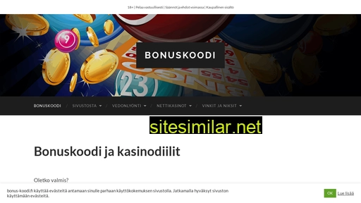 bonus-koodi.fi alternative sites