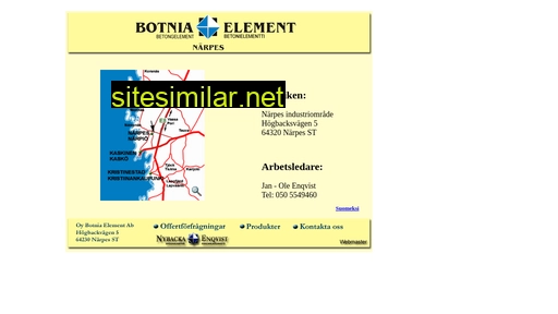 botniaelement.fi alternative sites