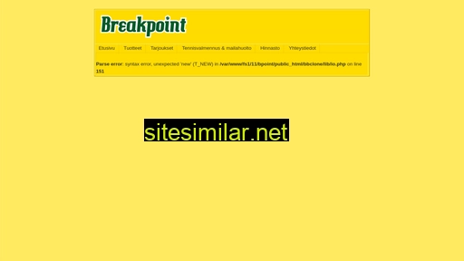 Breakpoint similar sites