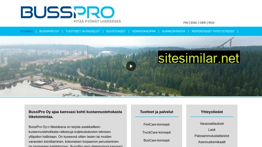 bussipro.fi alternative sites