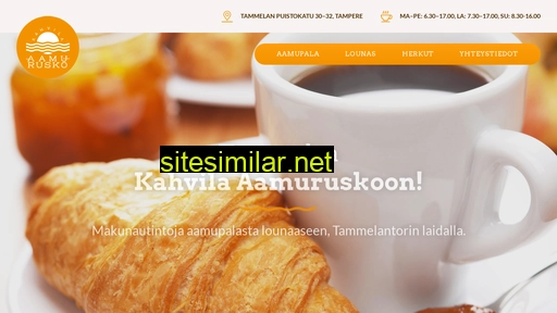 cafeaamurusko.fi alternative sites