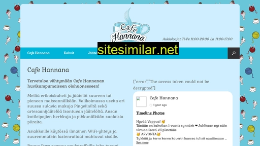 cafehannana.fi alternative sites