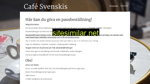 cafesvenskis.fi alternative sites