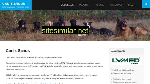 canissanus.fi alternative sites