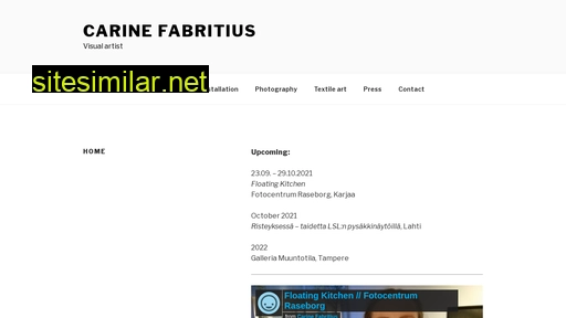 carinefabritius.fi alternative sites