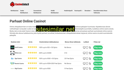 casinolista.fi alternative sites