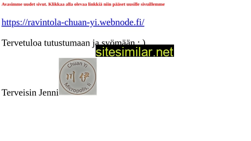 chuanyi.fi alternative sites