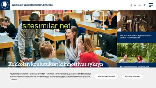 chydenius.fi alternative sites