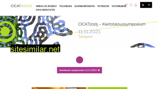 cicat2025.turkuamk.fi alternative sites