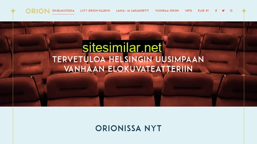 cinemaorion.fi alternative sites