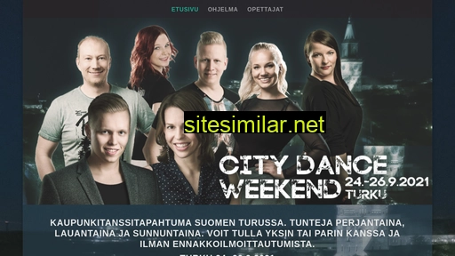 citydanceweekend.fi alternative sites