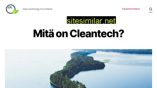 Cleantechcluster similar sites